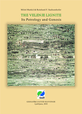 THE VELENJE LIGNITE Its Petrology and Genesis