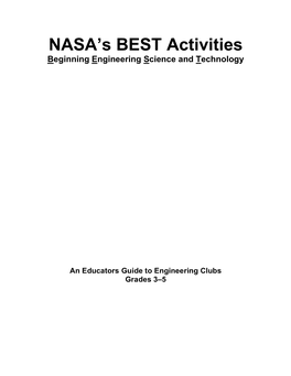 NASA's BEST Activities