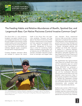 The Feeding Habits and Relative Abundances of Bowfin, Spotted Gar, and Largemouth Bass: Can Native Piscivores Control Invasive Common Carp?