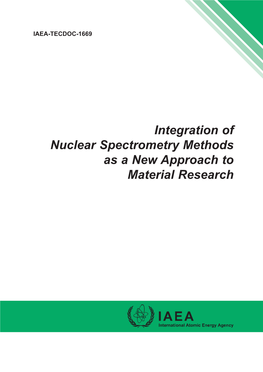 Integration of Nuclear Spectrometry Methods As a New Approach to Material Research