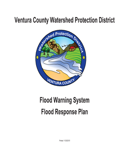 Flood Response Plan