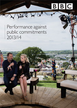 BBC Performance Against Public Commitments 2013/14