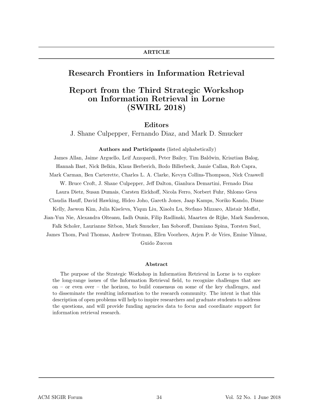 Research Frontiers in Information Retrieval