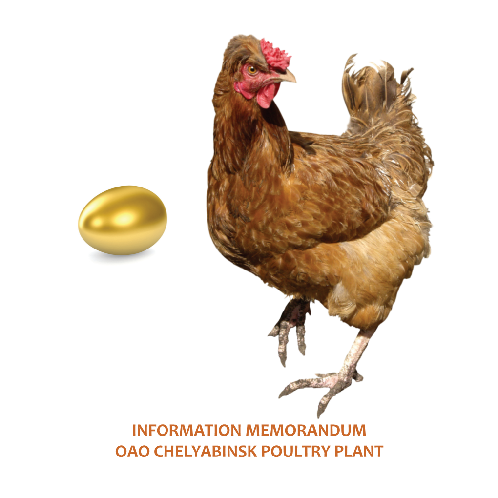 Information Memorandum Oao Chelyabinsk Poultry Plant
