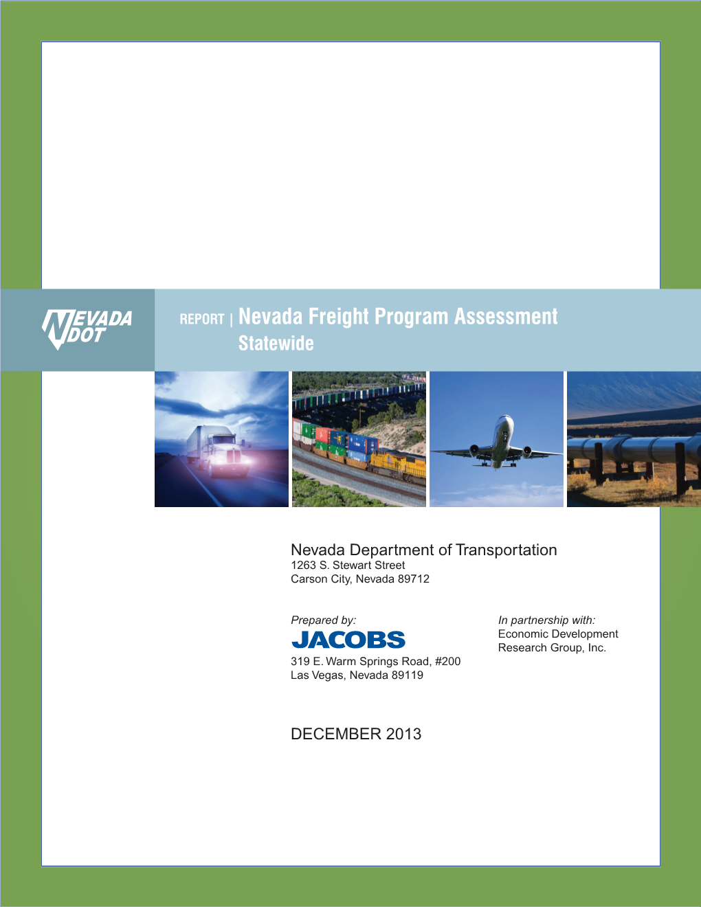 Nevada Freight Program Assessment Statewide