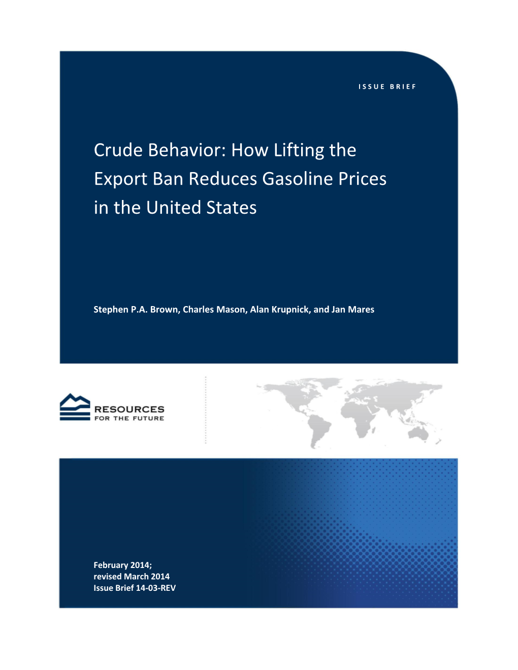 How Lifting the Export Ban Reduces Gasoline Prices in the United States