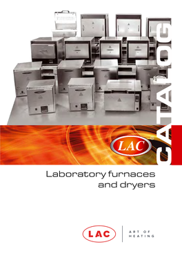 Laboratory Furnaces and Dryers