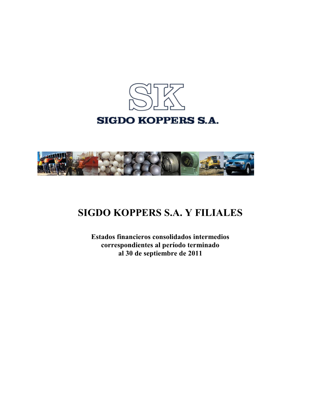 Sigdo Koppers S.A. Y Filiales