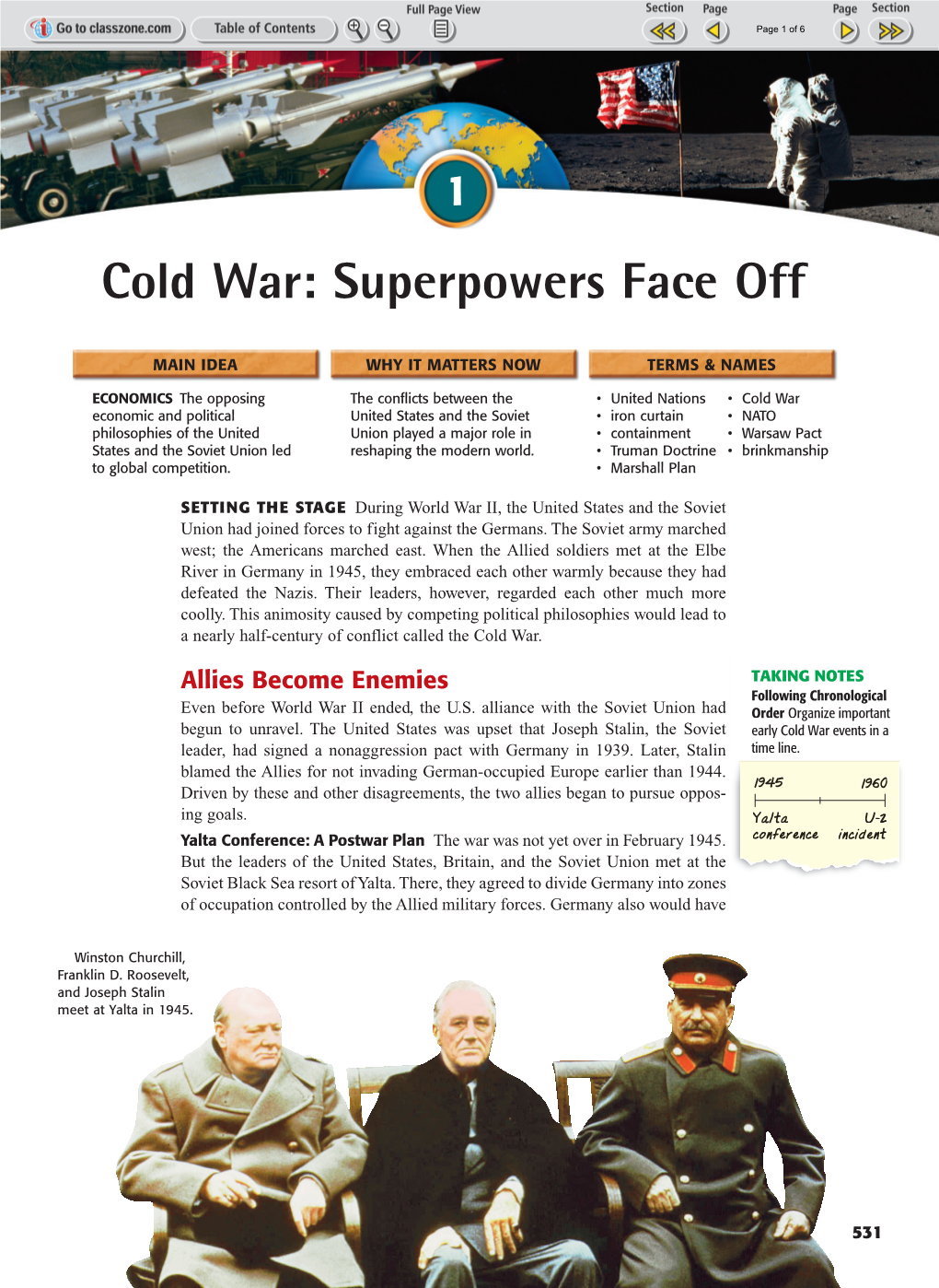 Cold War: Superpowers Face Off