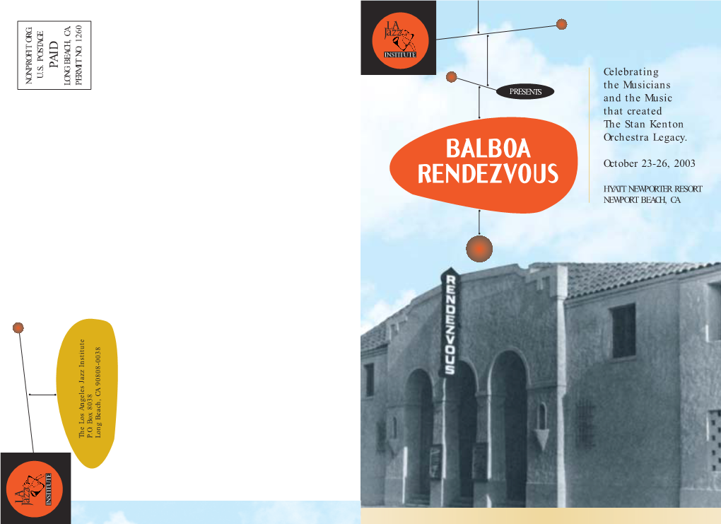 Rendezvous Brochure