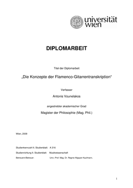 Diplomarbeit