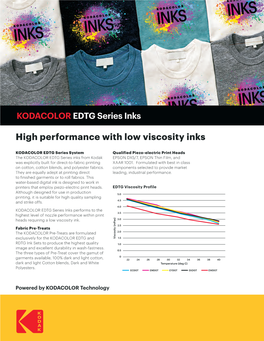 KODACOLOR EDTG Series Data