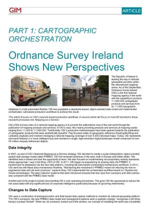 Ordnance Survey Ireland Shows New Perspectives