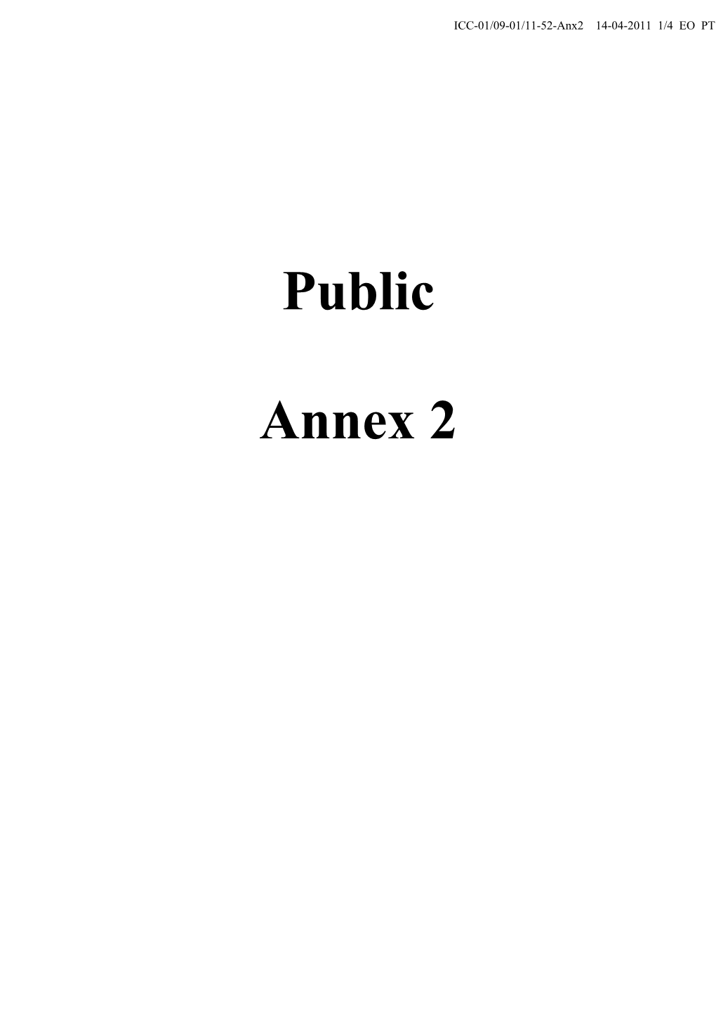 Public Annex 2