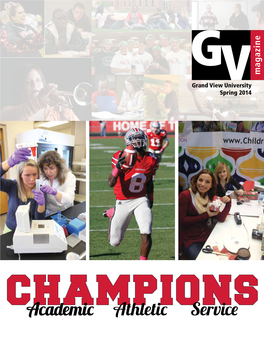 Academic Athletic Service Grand View University Grand View Spring 2014