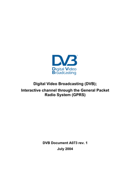 DVB Bluebook A073r1 3