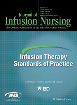 Infusion Therapy Standards of Practice