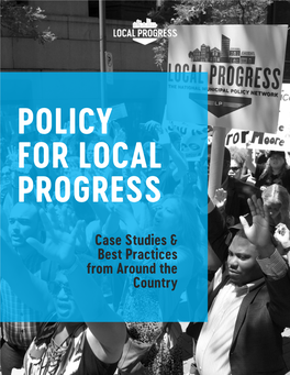 Case Studies & Best Practices from Around the Country