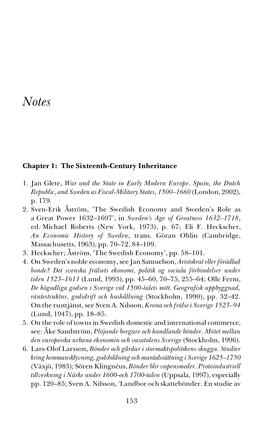 153 Chapter 1: the Sixteenth-Century Inheritance