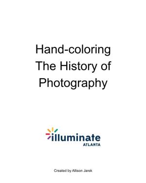 History of Photography Coloring Book