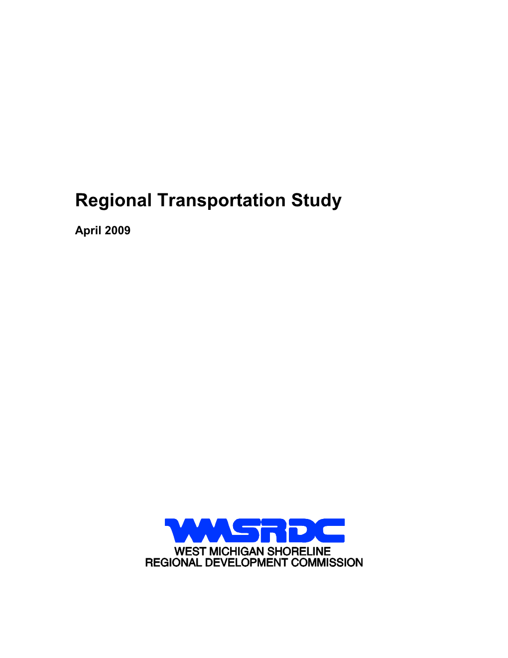 Regional Transportation Study