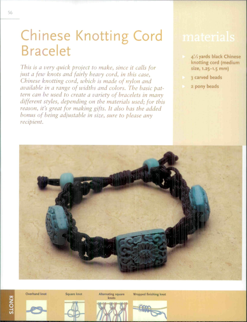 Chinese Knotting Cord Bracelet