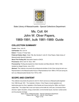 Ocm32299511-Mscoll64.Pdf (527.2Kb)