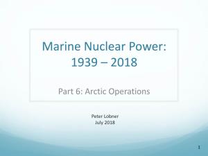 60 Years of Marine Nuclear Power