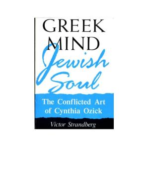 The Conflicted Art of Cynthia Ozick