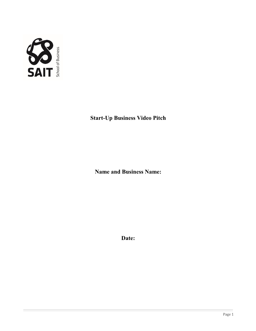 Start-Up Business Video Pitch.Pdf