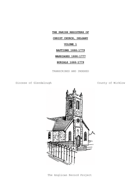 Delgany Parish Registers