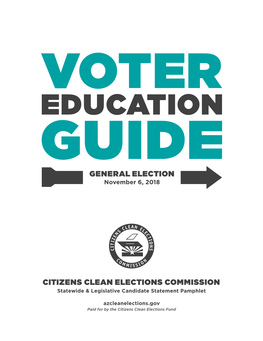 Citizens Clean Elections Commission General Election