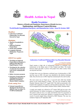 Health Action in Nepal