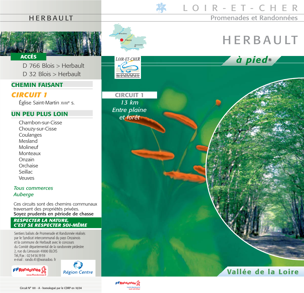 HERBAULT Promenades Et Randonnées