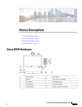 Cisco DX80 Cable Installation