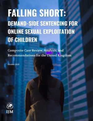 Demand-Side Sentencing for Online Sexual Exploitation of Children