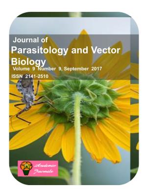 Parasitology and Vector Biology Volume 9 Number 9, September 2017 ISSN 2141-2510
