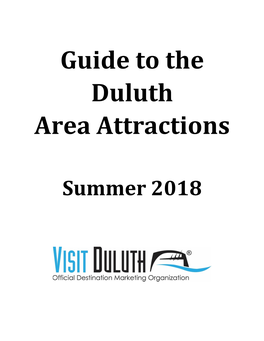 Guide to the Duluth Area Attractions