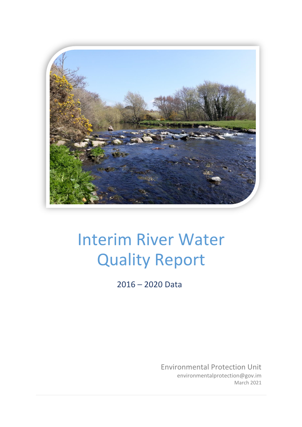 Interim River Quality 2020