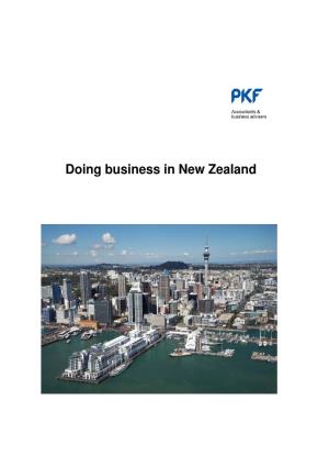 PKF Doing Business in New Zealand