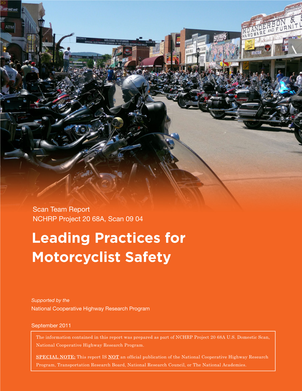 Leading Practices for Motorcyclist Safety