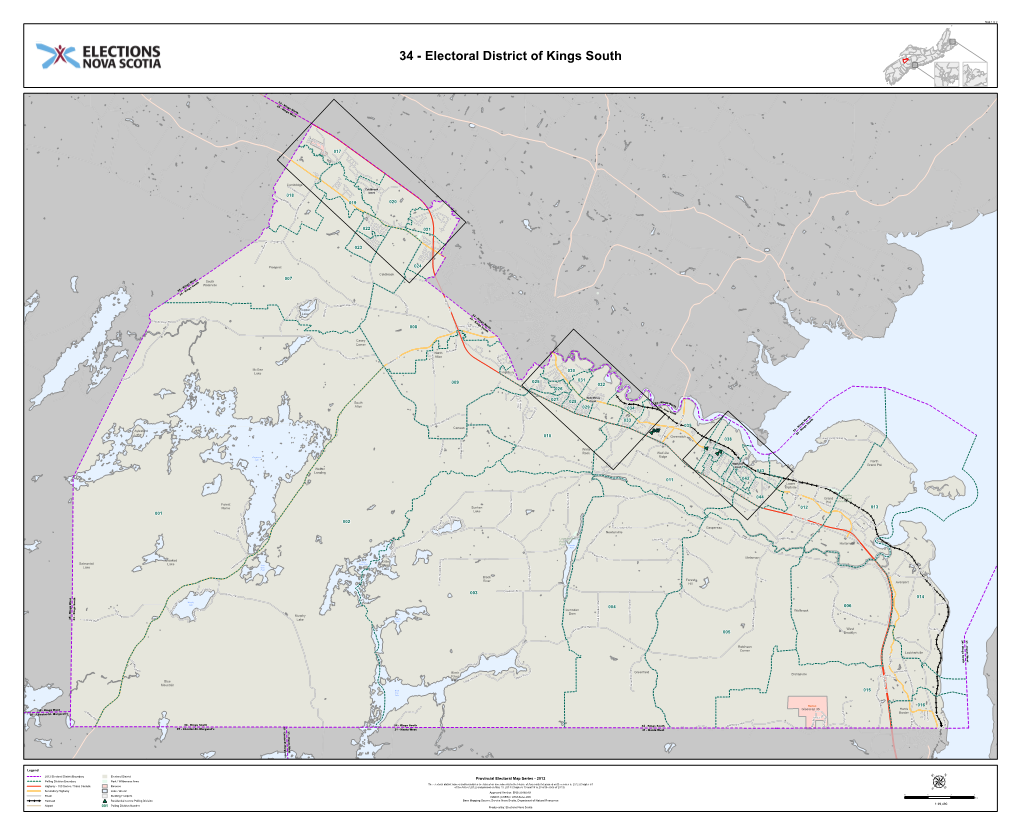 Electoral District Map 34