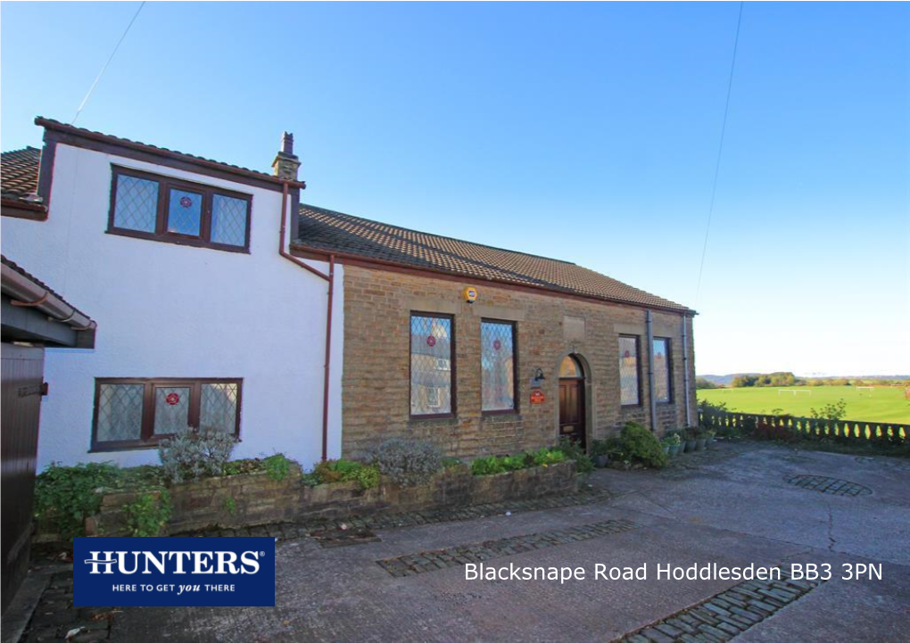 Blacksnape Road Hoddlesden BB3 3PN