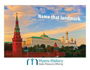 Name That Landmark. the Kremlin Moscow, Russia
