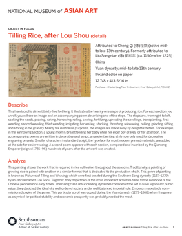 O21 F1954.21 Tilling Rice After Lou Shou FA.Indd