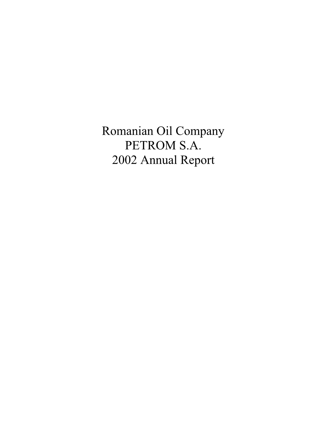 View Annual Report