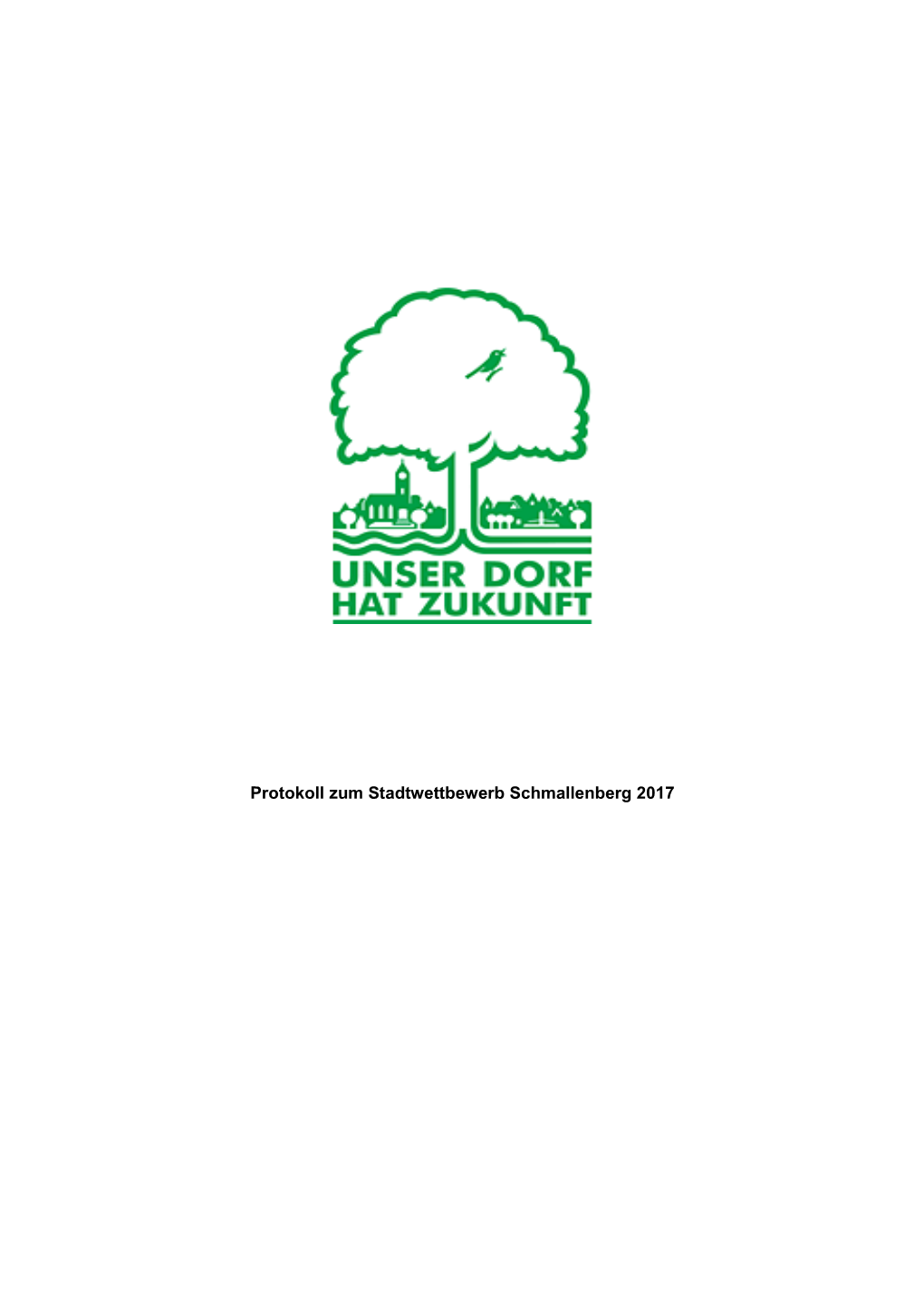Protokoll Zum Stadtwettbewerb Schmallenberg 2017