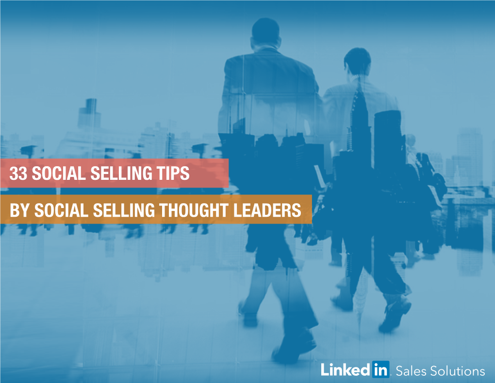 Social Selling Thought Leaders Forward