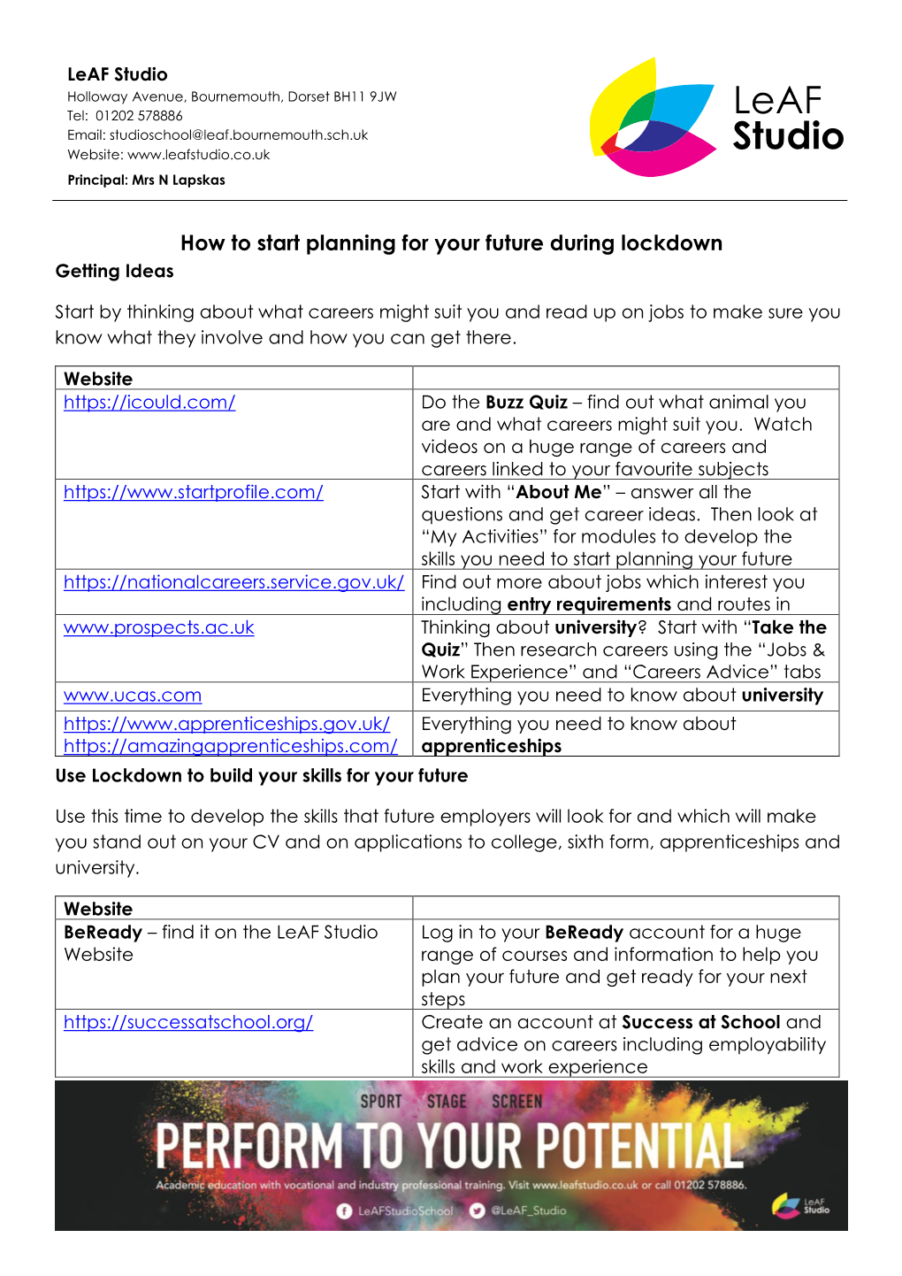 How to Start Planning for Your Future During Lockdown Getting Ideas