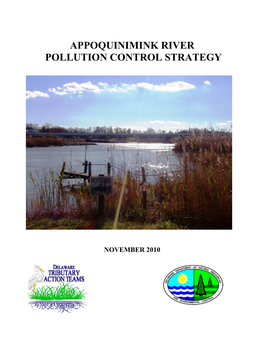 Appoquinimink River Pollution Control Strategy